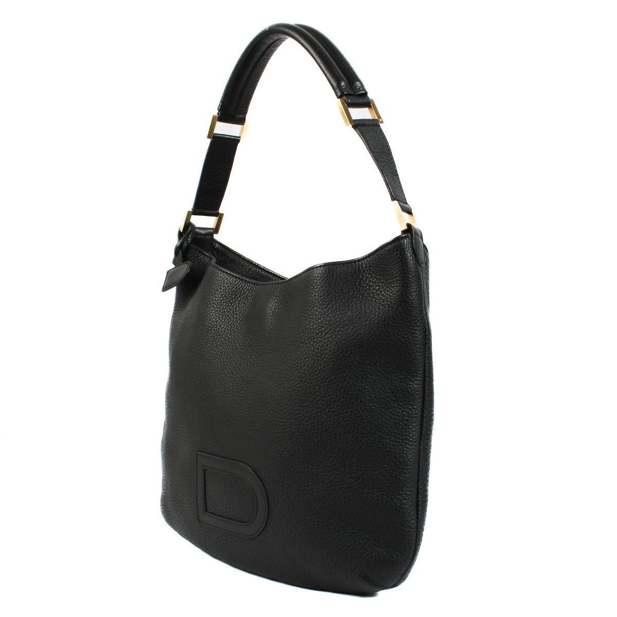 Delvaux Black Louise PM Shoulder Bag