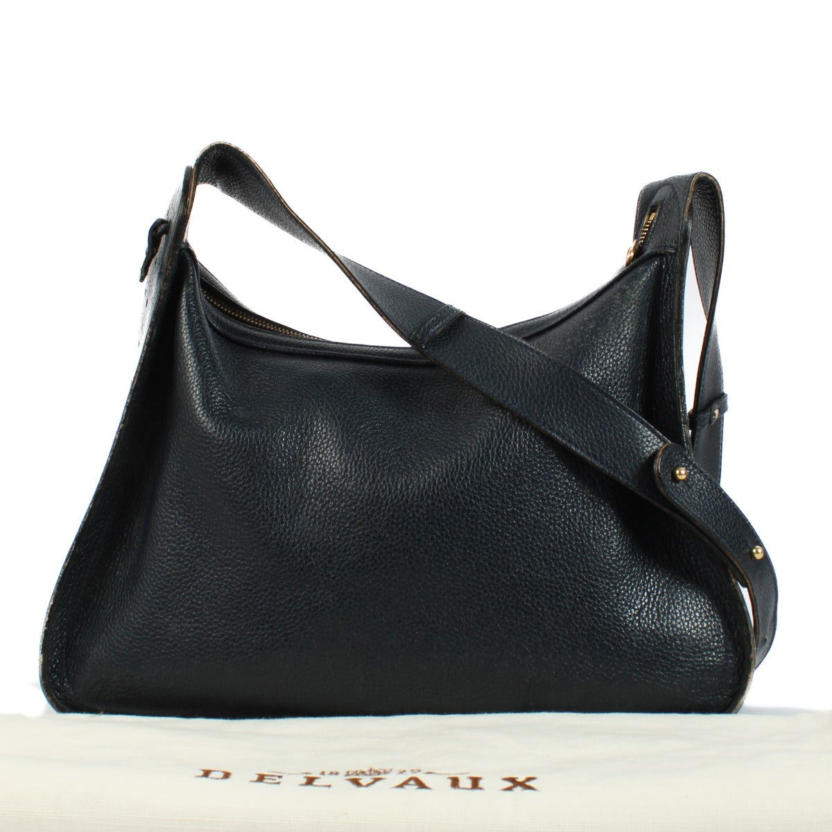 Delvaux Blue Pensée Shoulder Bag