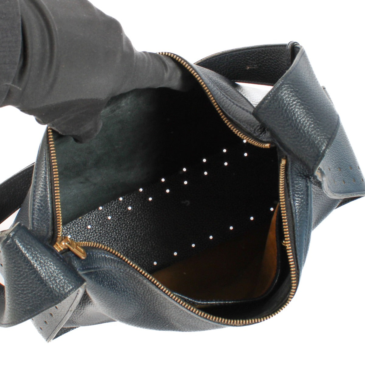 Delvaux Blauwe Pensée Schoudertas