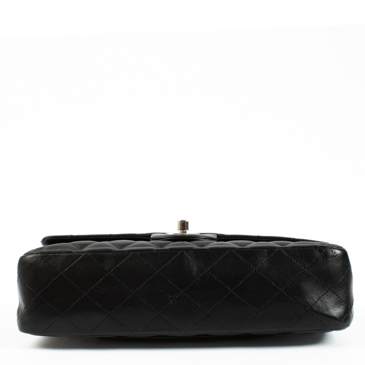 Chanel Zwarte Lamsleren Medium Classic 11.12 Tas
