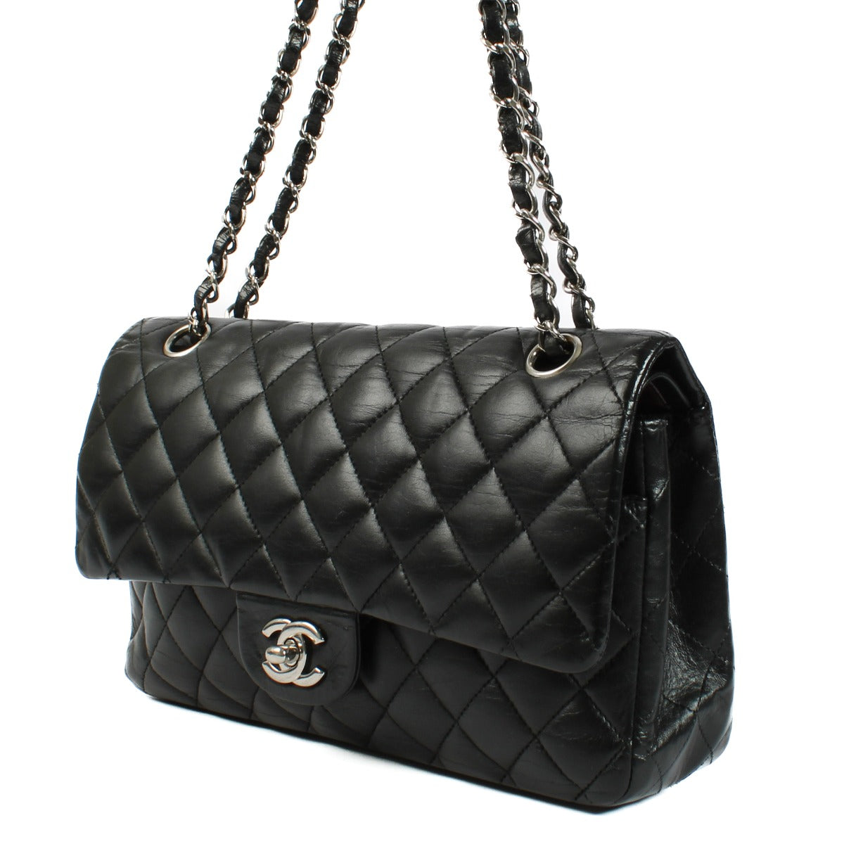 Sac Chanel Classic 11.12 médium noir