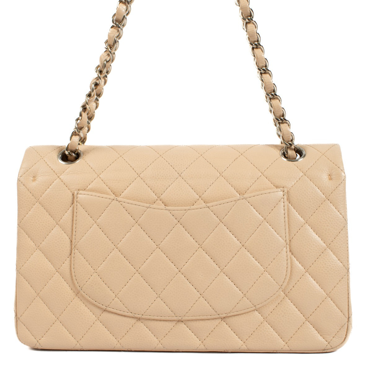 Discover the timeless elegance of the Chanel Beige Caviar Medium Classic 11.12 Bag. Crafted from durable caviar leather with gold-tone hardware, this iconic designer bag offers a perfect blend of luxury and practicality. Shop now on Labellov.com.