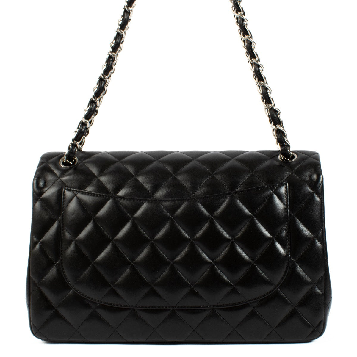 Authentic second hand Chanel Black Large Classic Bag on Labellov.com