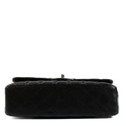 Authentic second hand Chanel Black Lambskin Meidium Classic 11.12 Bag on Labellov.com