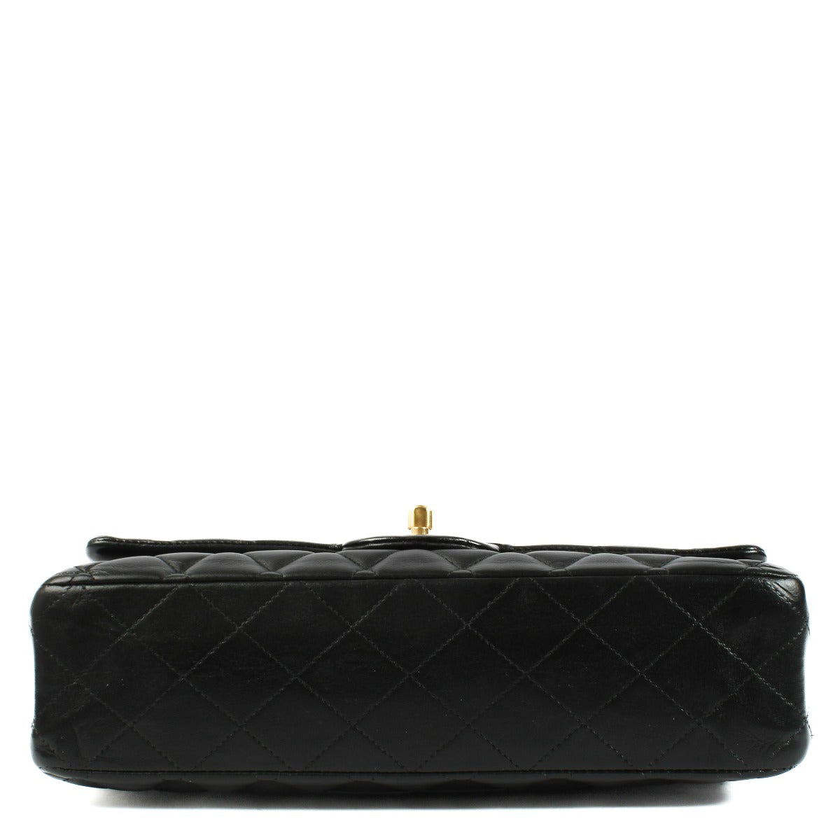 Chanel Black Lambskin Medium Classic 11.12 Bag