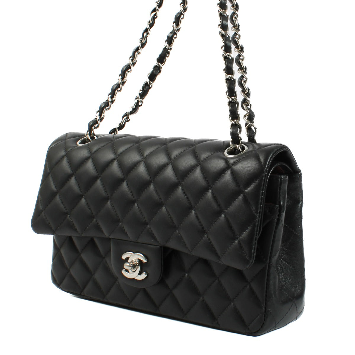 Chanel Black Medium Classic 11.12 Bag