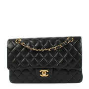 Chanel Black Medium Classic 11.12 Bag