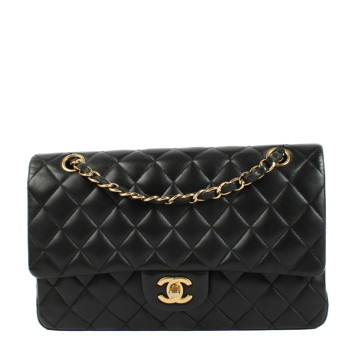Chanel Black Medium Classic 11.12 Bag