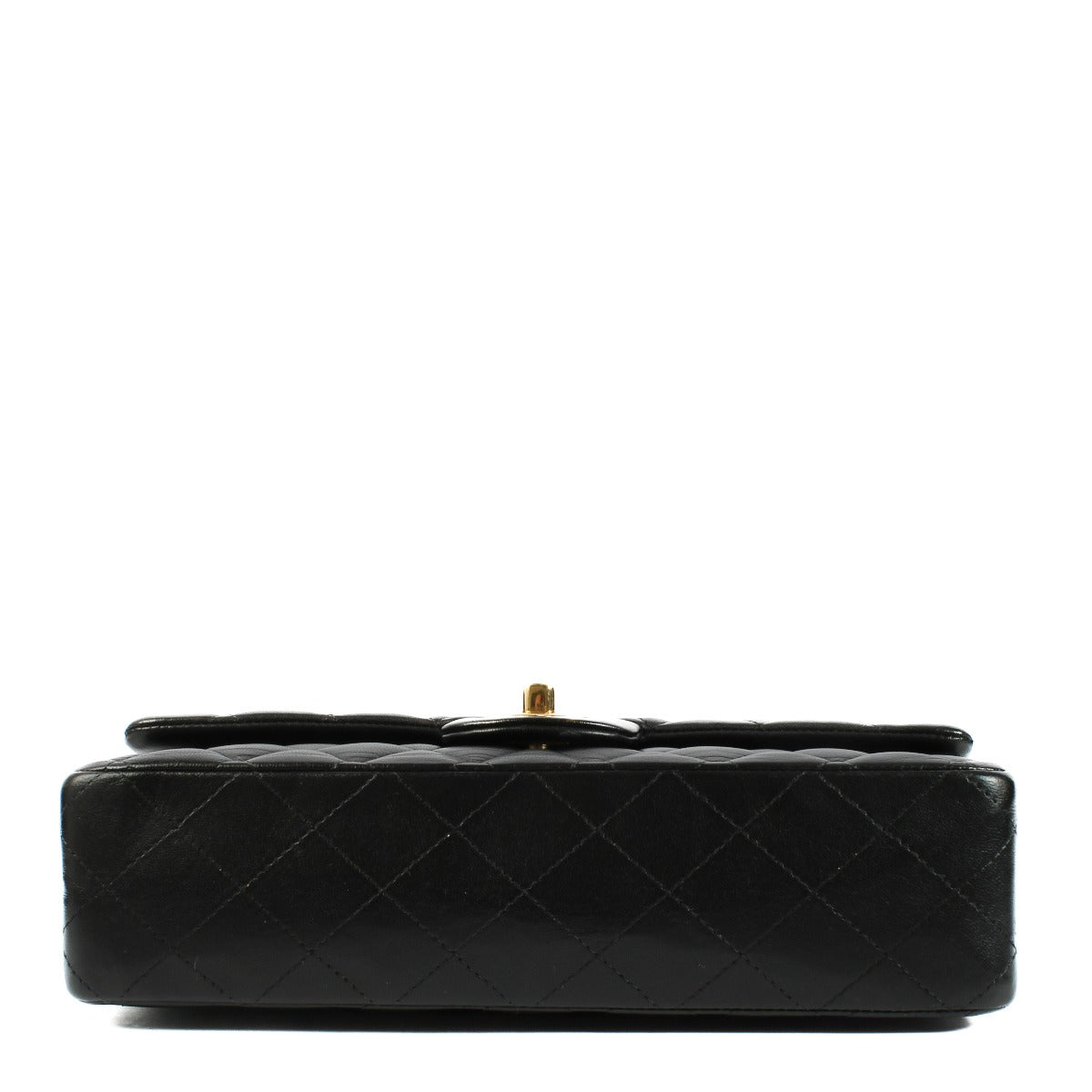 Chanel Zwarte Lamsleren Medium Classic 11.12 Tas