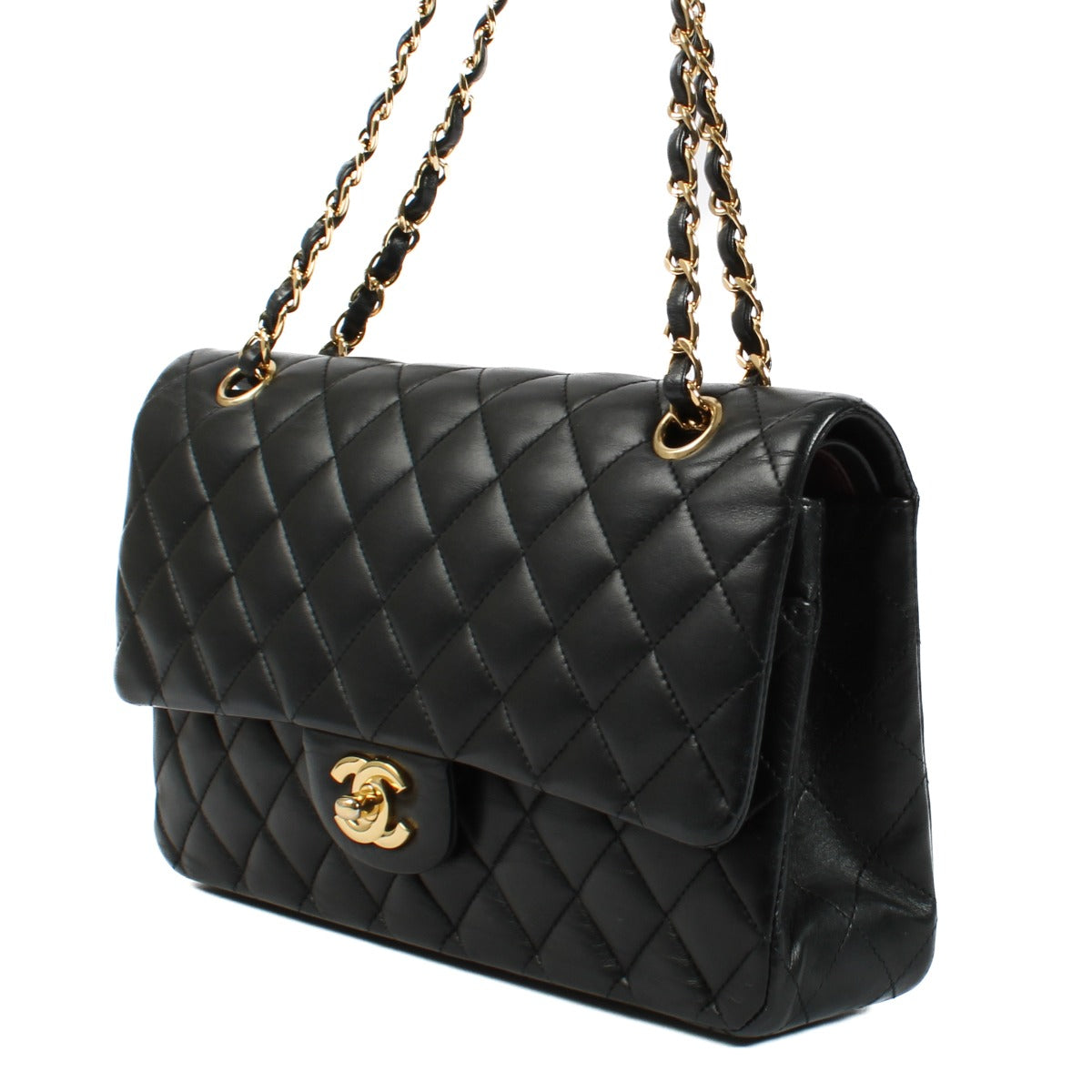 Chanel Black Medium Classic 11.12 Bag