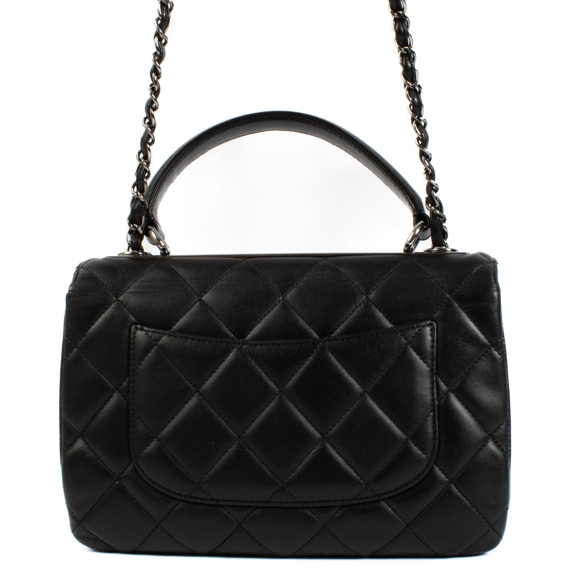 Authentic second hand Chanel Black Small Trendy CC Bag on Labellov.com
