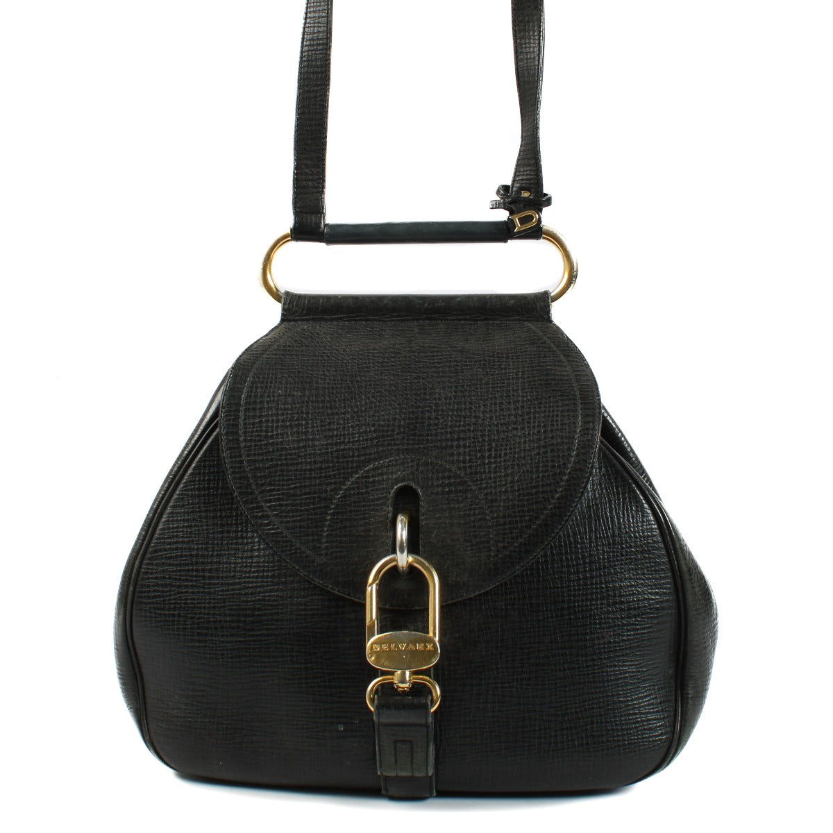 Delvaux Black Cerceau GM Bag