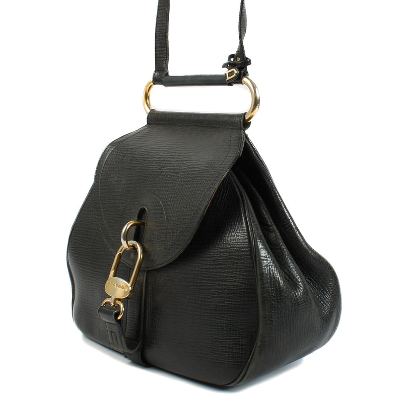 Delvaux Black Cerceau GM Bag