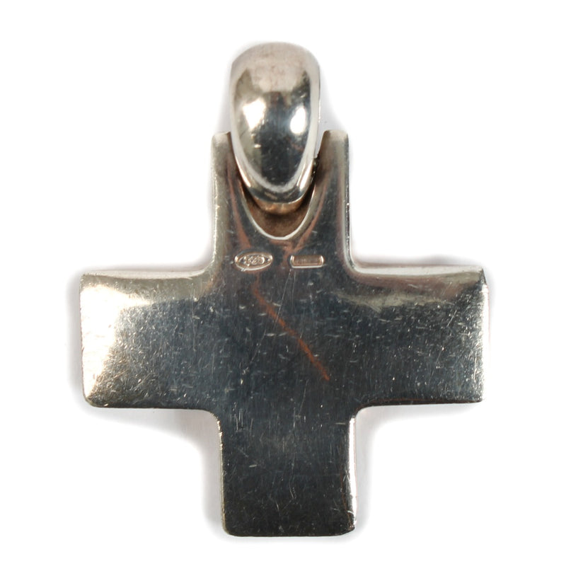 Pomellato Sterling Silver Cross Pendant