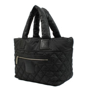 Chanel Black Nylon Coco Cocoon Tote Bag