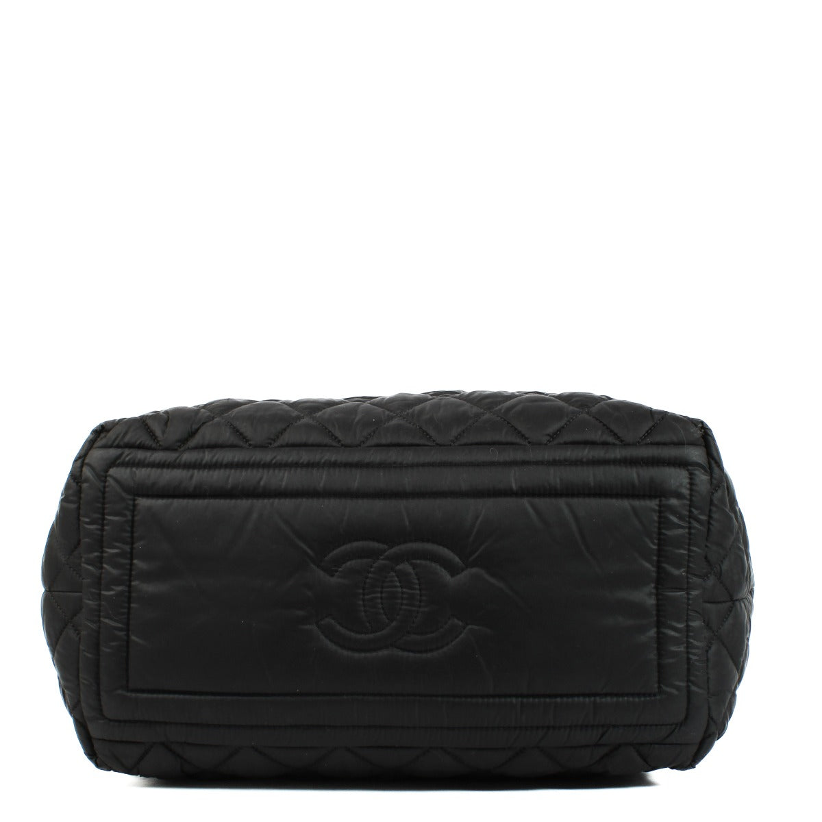 Chanel Black Nylon Coco Cocoon Tote Bag