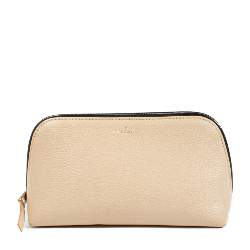 Shop at Labellov for the Delvaux Beige Pouch.
