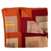 Delvaux Orange Dédicace Carre Silk Scarf – a luxurious silk scarf with vibrant orange tones and intricate detailing, perfect for adding elegance to any look. Buy now at Labellov.
