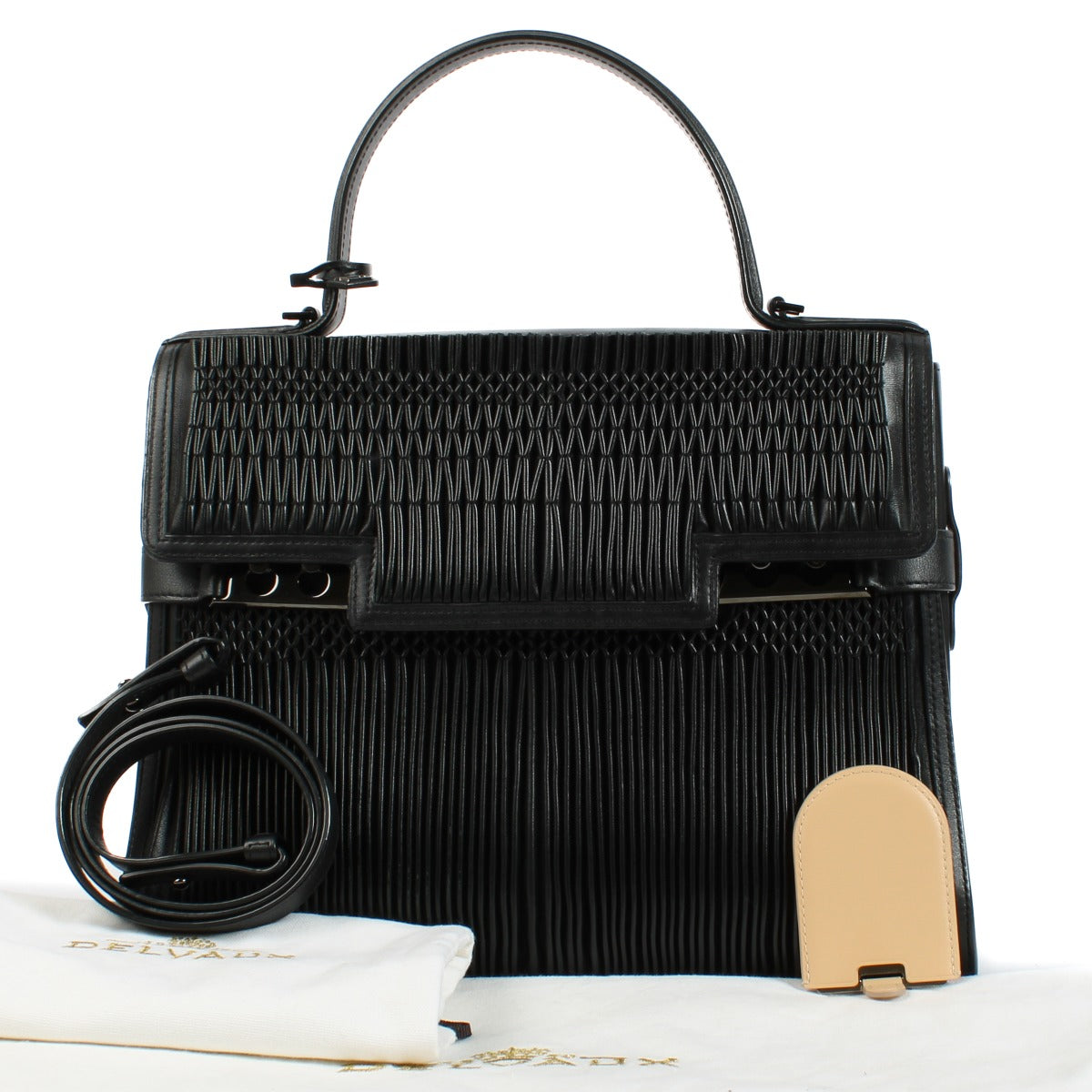 Delvaux Black Tempête GM Smock
