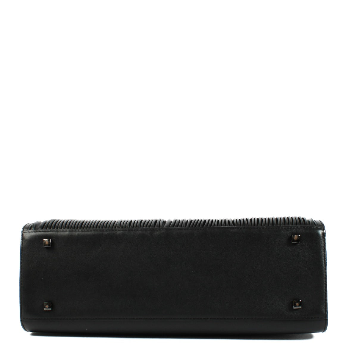 Delvaux Zwart Lamsleer/Kalfsleer Souple Tempête GM Smock
