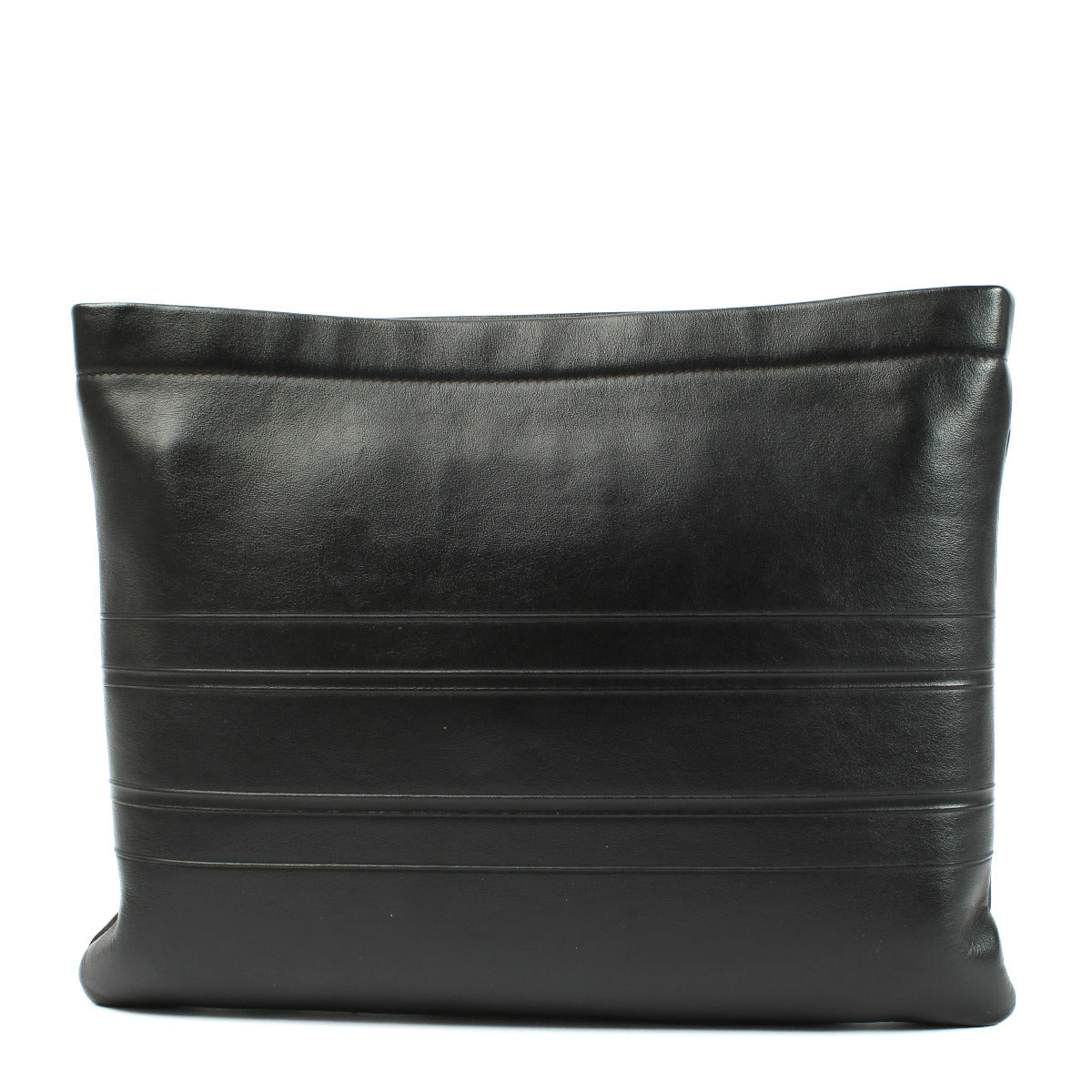 Christian Dior Zwarte Leren Clutch Tas
