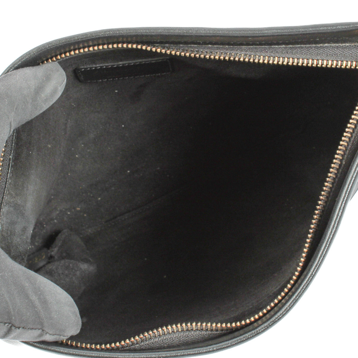 Christian Dior Zwarte Leren Clutch Tas