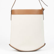 100% authentic second hand Delvaux Canvas/Leather Le Pin Daily Shoulder Bag at Labellov.