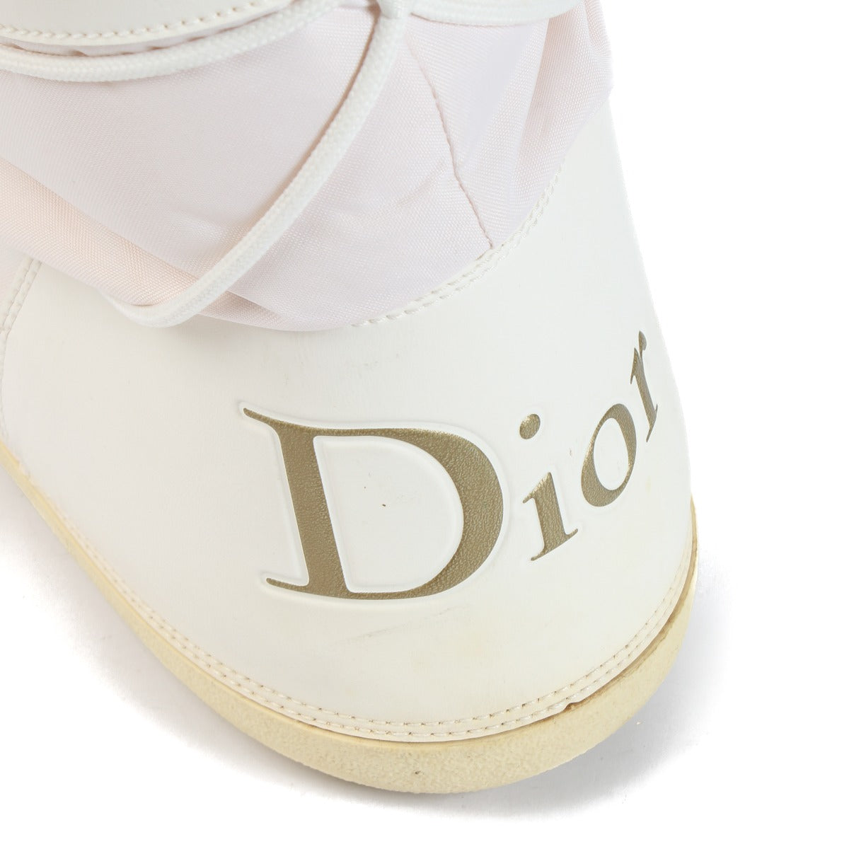 Bottes de neige Christian Dior en fourrure de lapin blanc - Taille 41/43