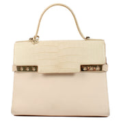 Shop 100% authentic secondhand Delvaux Nude Alligator Dolce/Calf Souple Tempête GM on Labellov.com