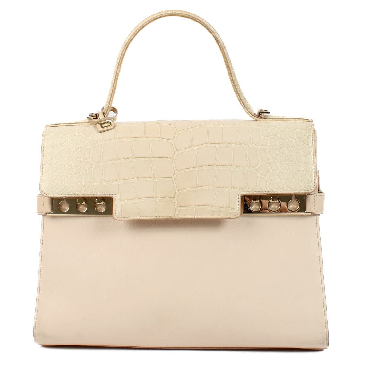 Shop 100% authentic secondhand Delvaux Nude Alligator Dolce/Calf Souple Tempête GM on Labellov.com