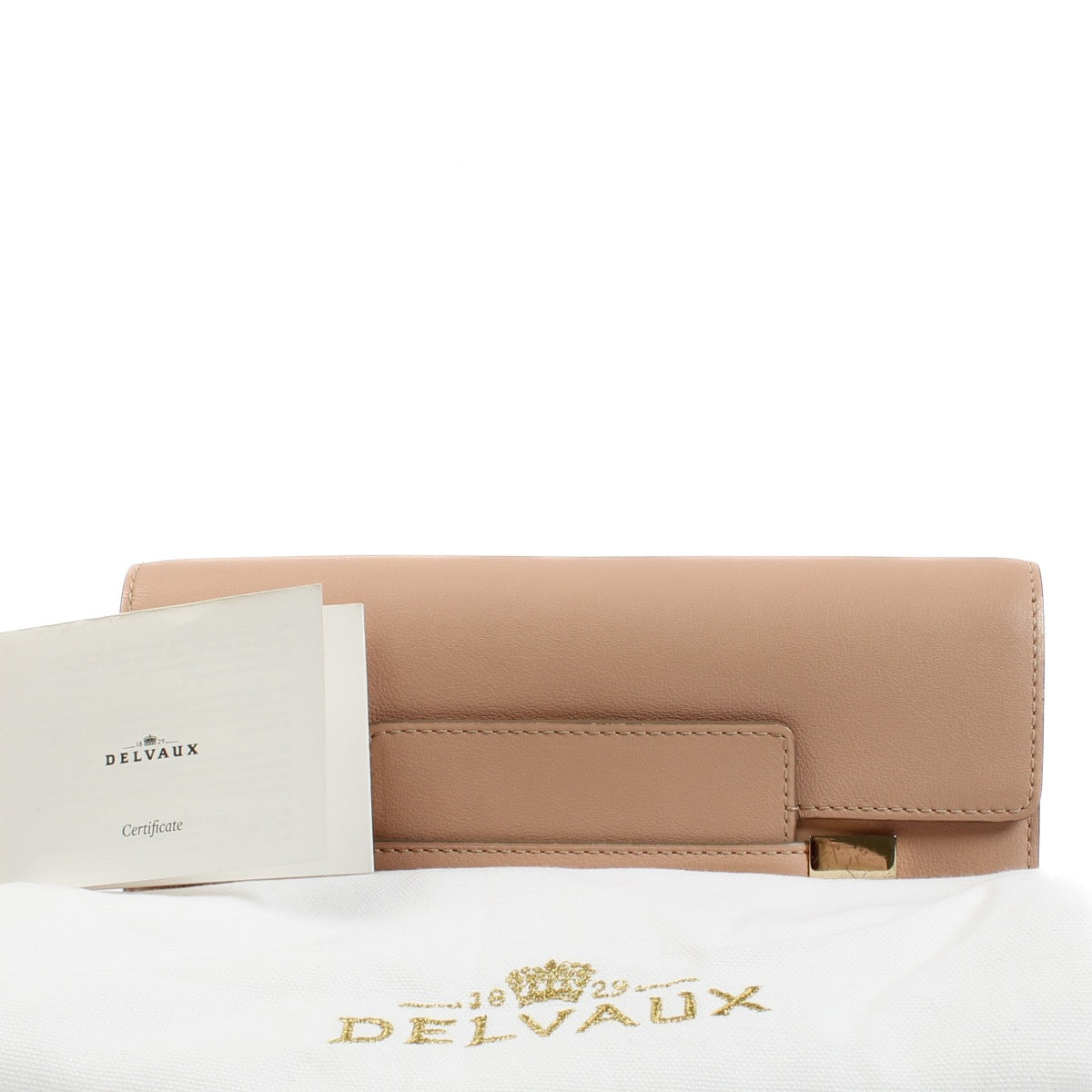 shop 100% authentic second hand Delvaux Poudre Polo Madame Long Wallet on Labellov.com