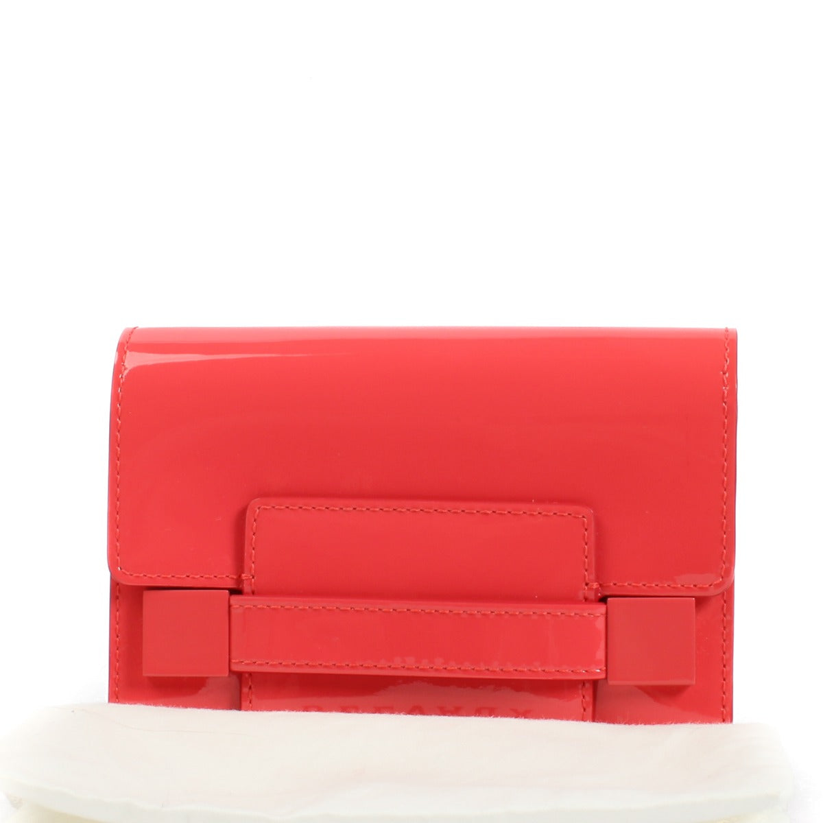 Shop 100% authentic secondhand Delvaux Corail Vernis Compact Madame Wallet on Labellov.com