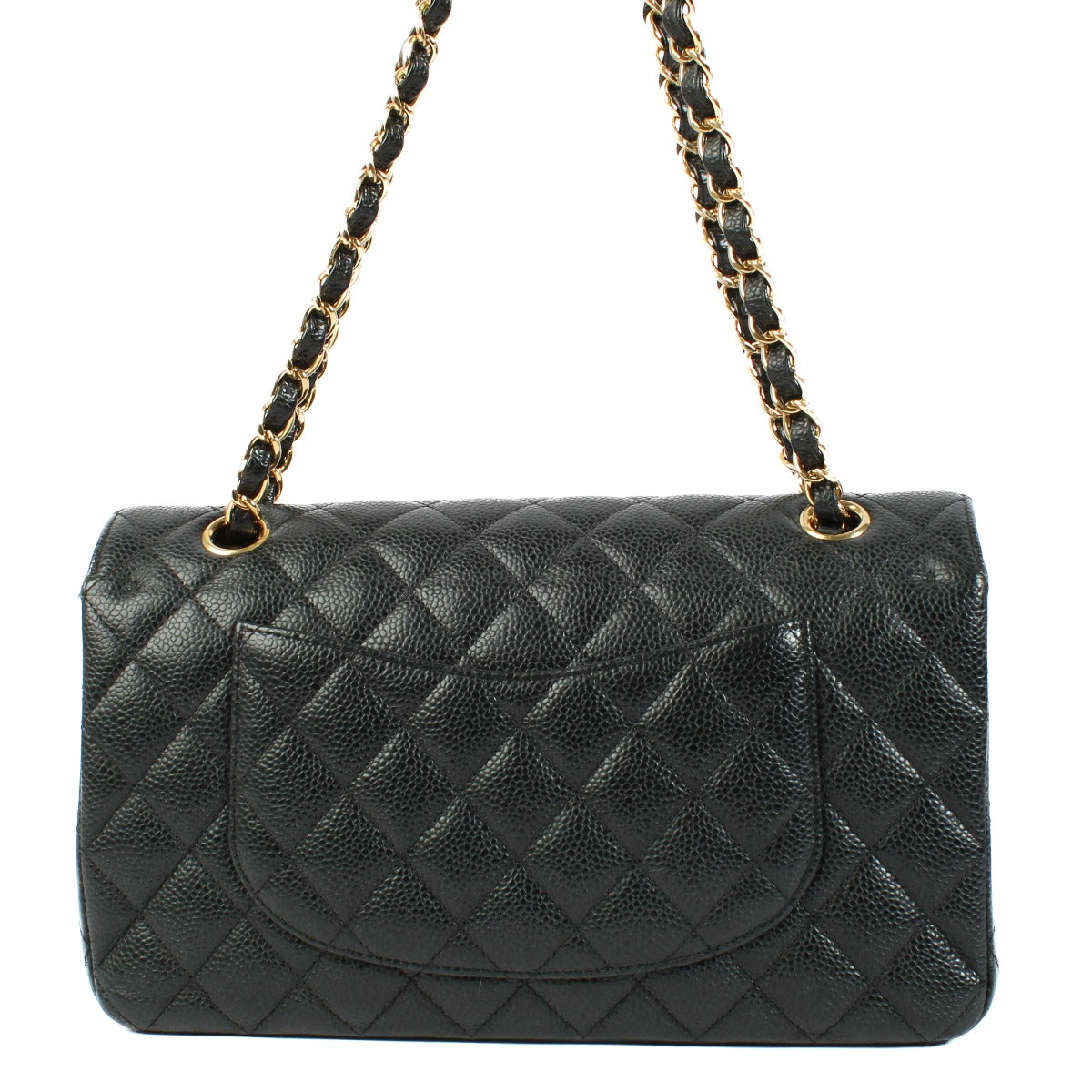 Chanel Black Caviar Medium Classic 11.12 Bag