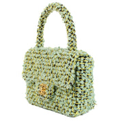 shop 100% authentic second hand Chanel Tweed Mini Kelly Flap Bag on Labellov.com