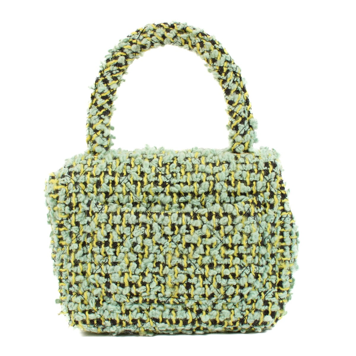 shop 100% authentic second hand Chanel Tweed Mini Kelly Flap Bag on Labellov.com