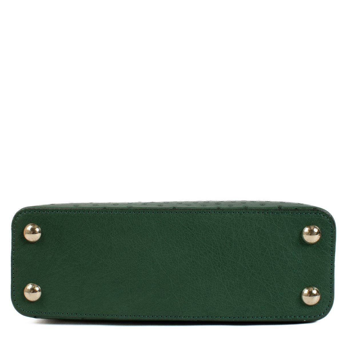 Authentic second hand Louis Vuitton Green Mini Ostrich Capucines BB Bag on Labellov.com