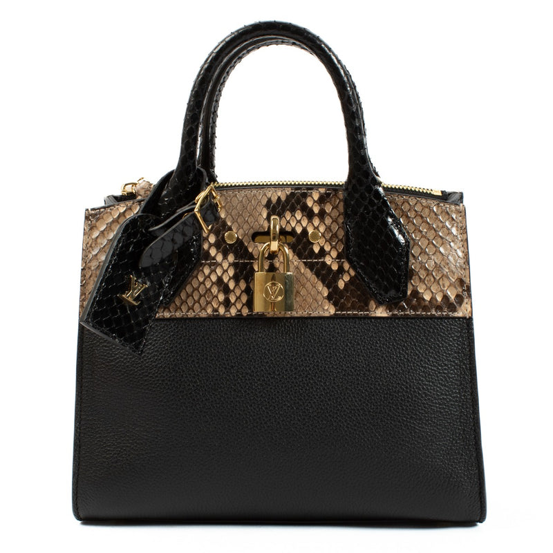 Shop 100% authentic secondhand Louis Vuitton Python/Cowhide City Steamer Mini on Labellov.com