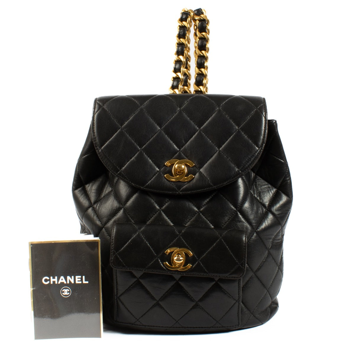 Shop 100% authentic secondhand Chanel Black Vintage Duma Backpack on Labellov.com