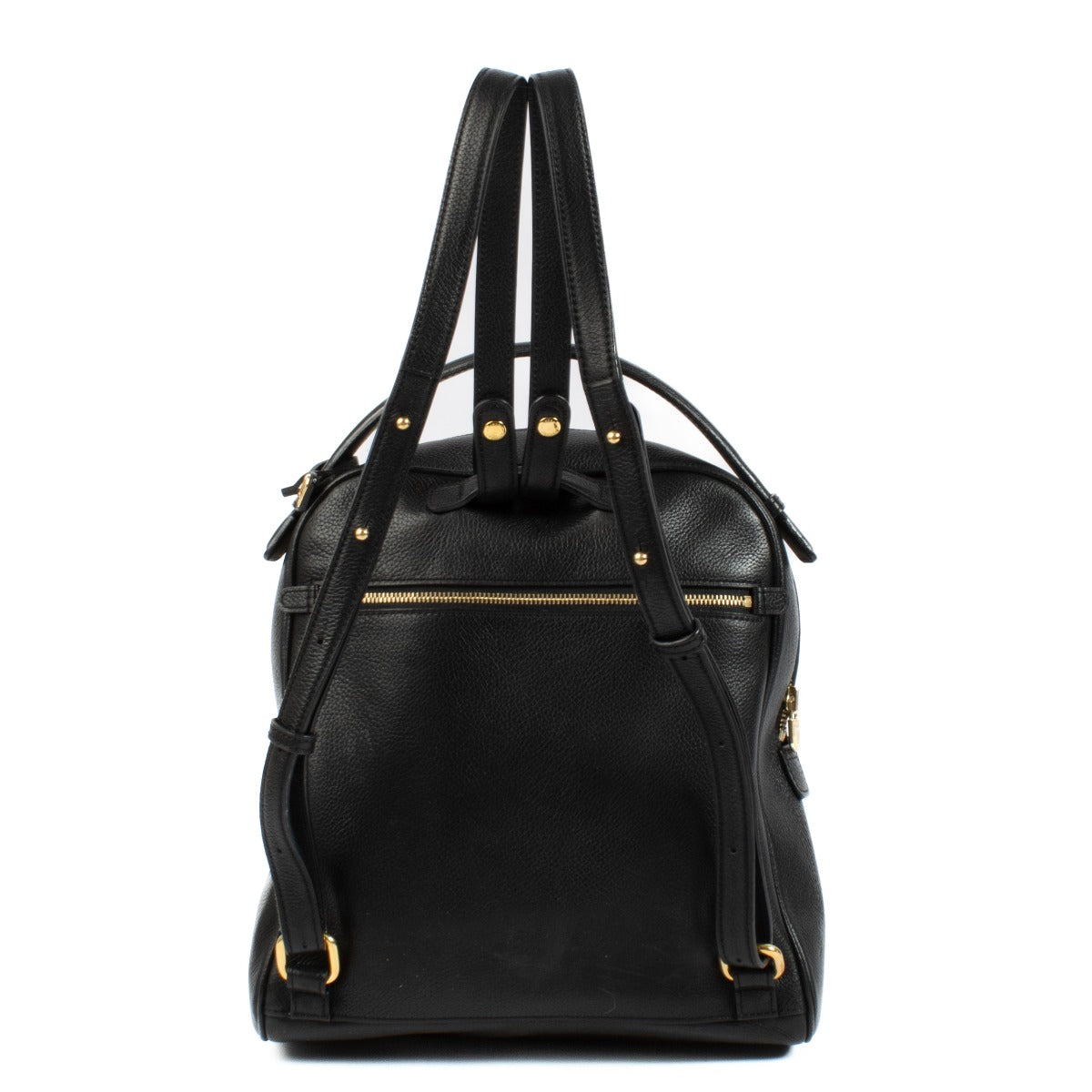 Delvaux Black Onde Backpack