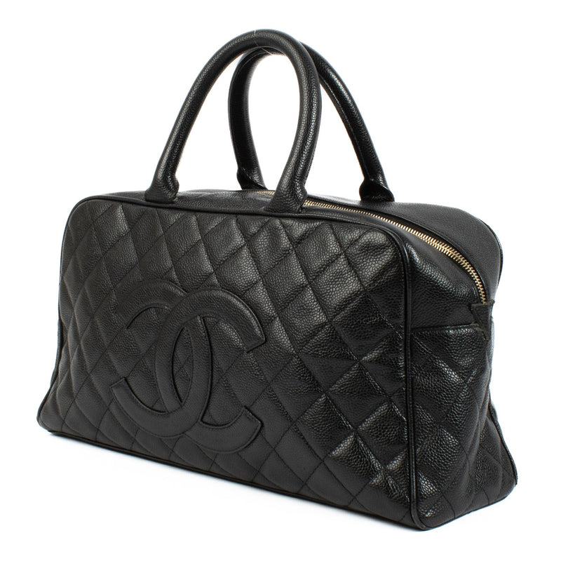 Shop 100% authentic secondhand Chanel Black Caviar Boston Bag on Labellov.com