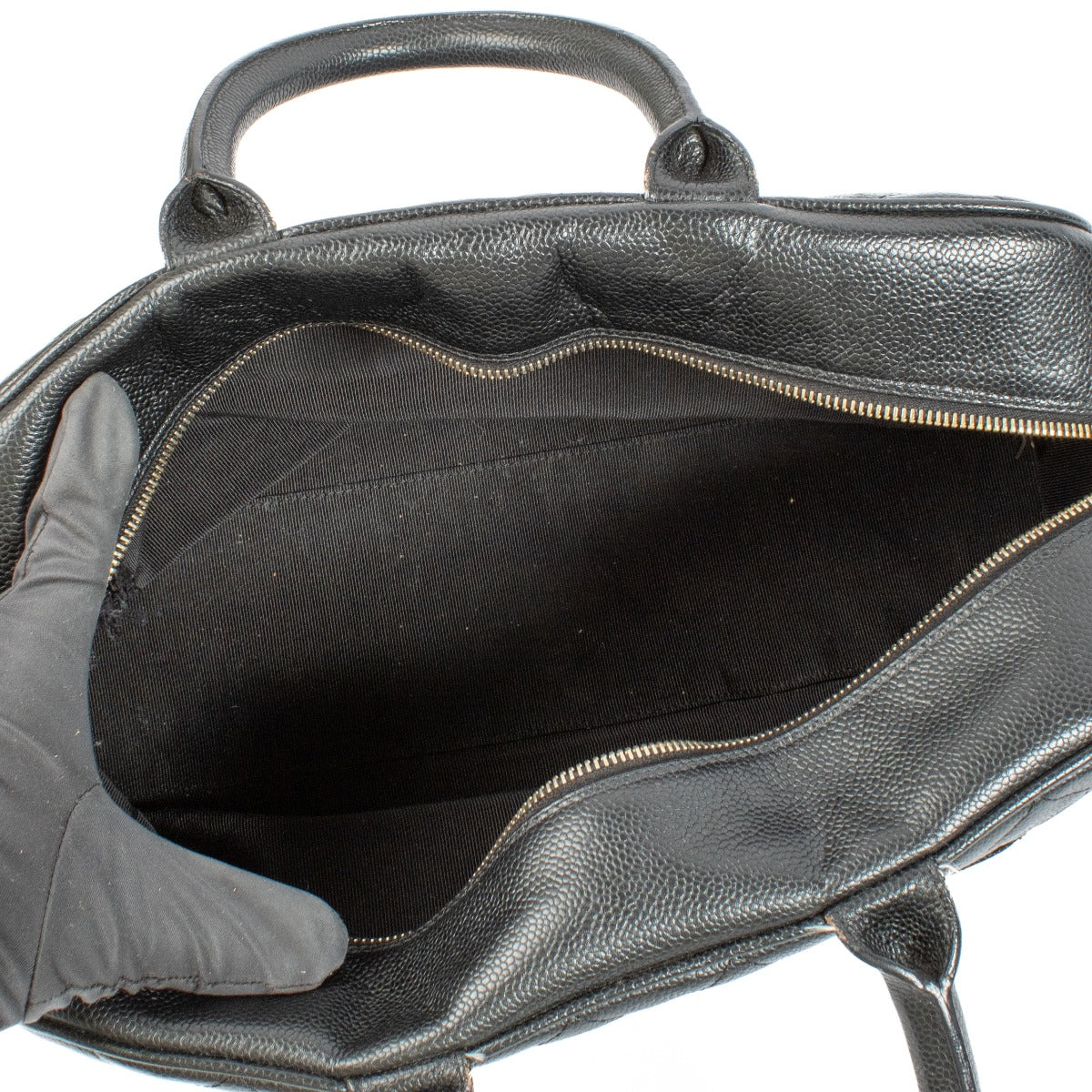 Shop 100% authentic secondhand Chanel Black Caviar Boston Bag on Labellov.com