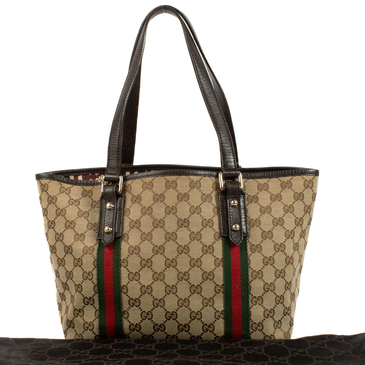 Gucci GG Canvas Jolicoeur Small Tote Bag