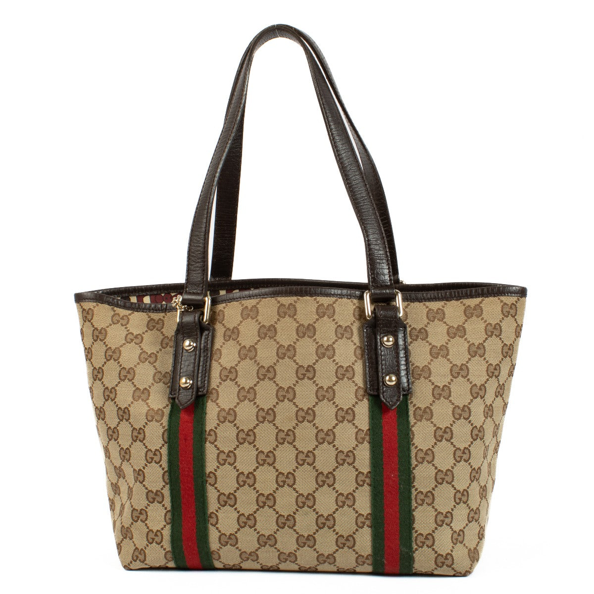 Gucci GG Canvas Jolicoeur Small Tote Bag