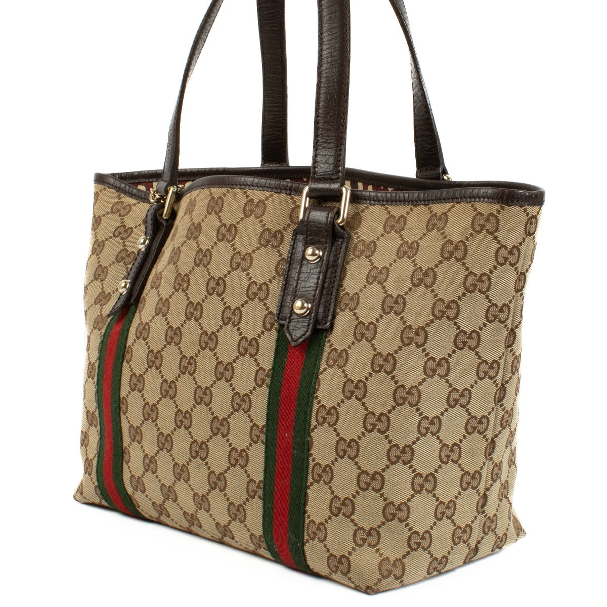 Gucci GG Canvas Jolicoeur Small Tote Bag