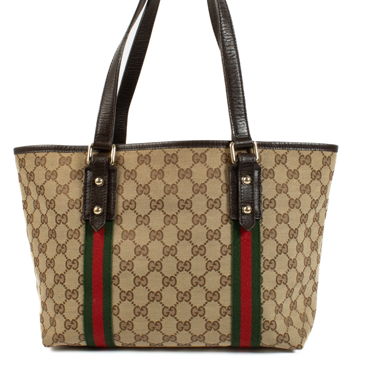 Gucci GG Canvas Jolicoeur Small Tote Bag