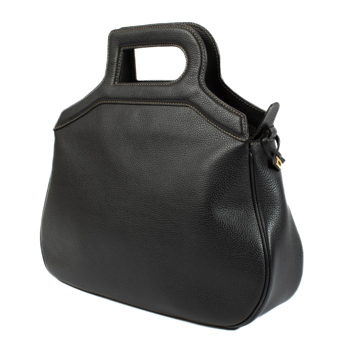 Delvaux Zwarte Toermalijn Tas