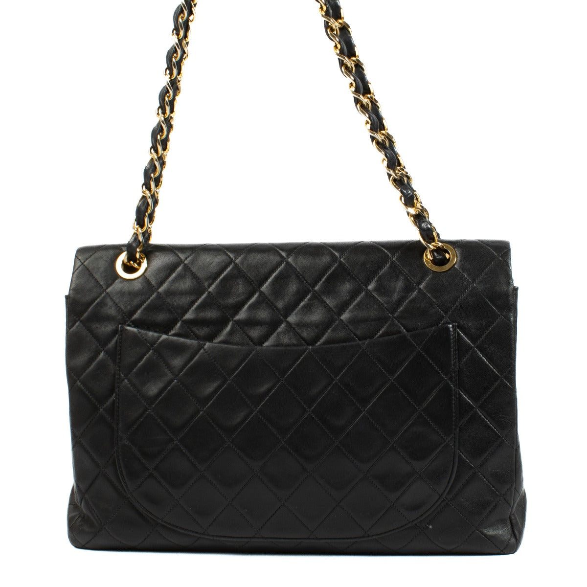 Shop 100% authentic secondhand Chanel Black Vintage Maxi Classic Bag on Labellov.com