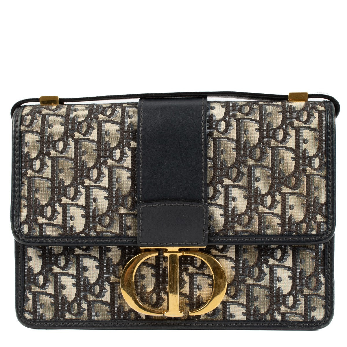 Dior Blue Oblique 30 Montaigne Bag