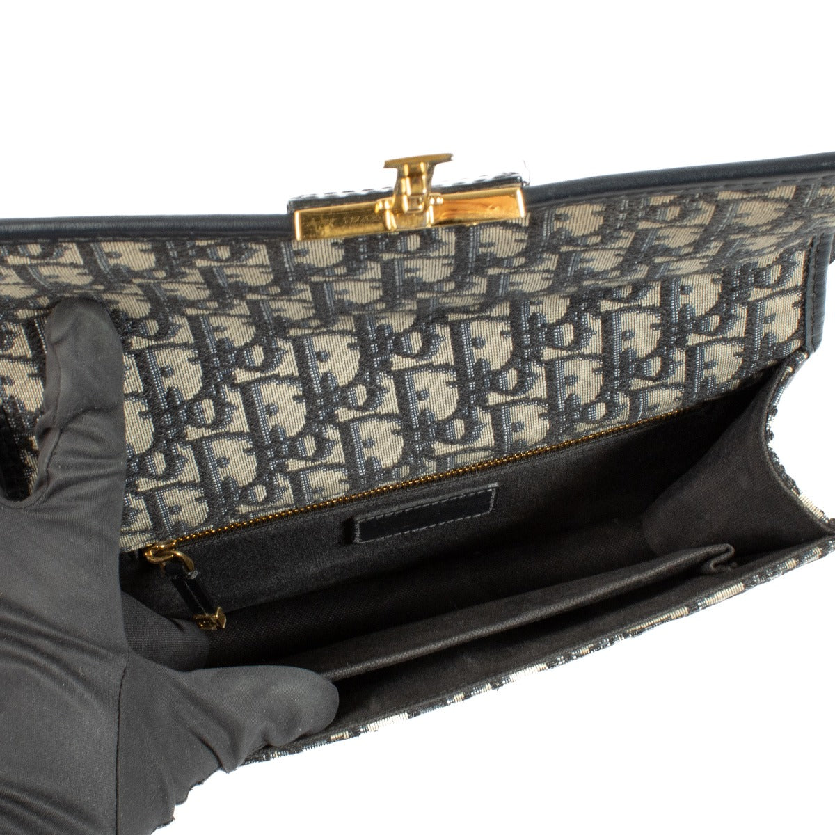 Dior Blue Oblique 30 Montaigne Bag