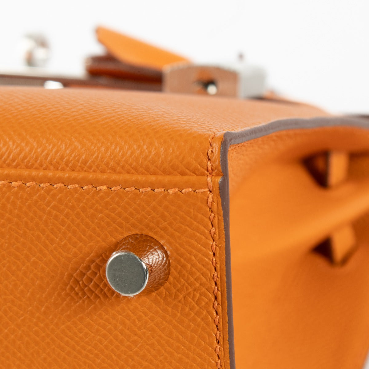 Hermès Kelly 25 Orange Epsom PHW